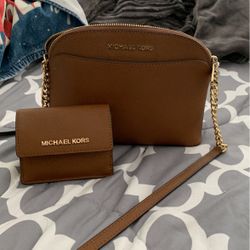Michael Kors Handbag And Wallet