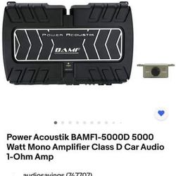 Power Acoustik 5,000 Watt Amp