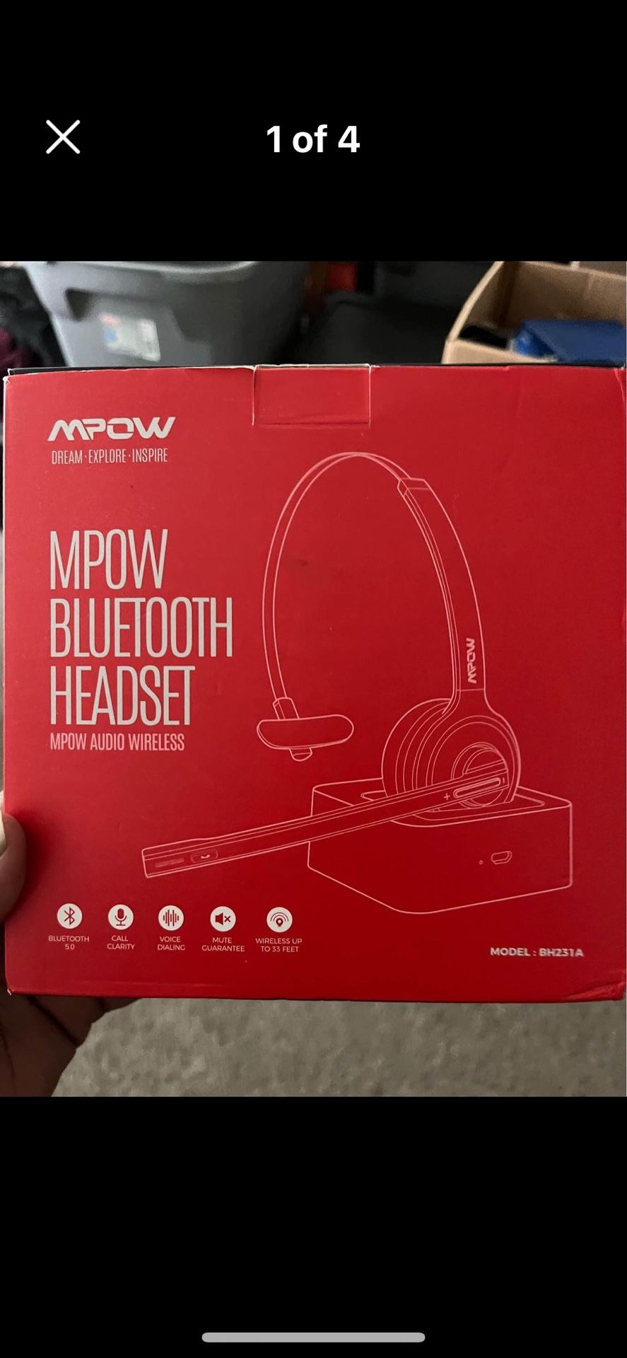 MPOW Bluetooth Headset