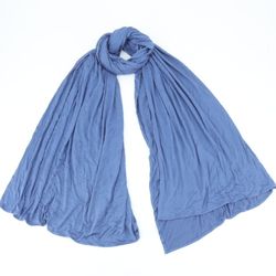 Womens Denim Blue Premium Jersey Hijab