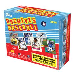 ⚾🔥 2024 Topps Archives Baseball Collector’s Box - Brand New & Hot! 💥