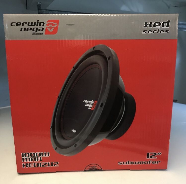 Cerwin Vega 12 Inch Subwoofer 1000 Watts Max Xed $80 Each Multiple