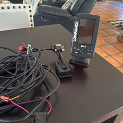 Lowrance Elite 4 + Transducer