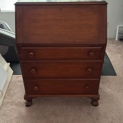 Drop-Front (rolltop) Secretary Desk