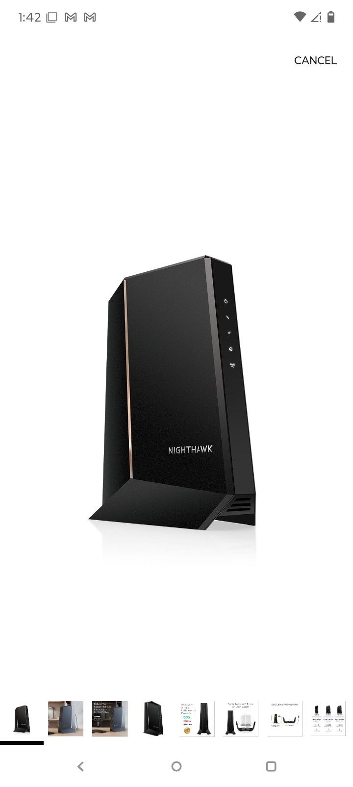 Modem. Cox