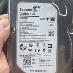 1000 GB Hard drive With Fresh Install Of Windows 