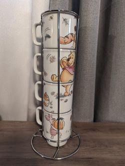 Stackable Winnie The Pooh Mugs