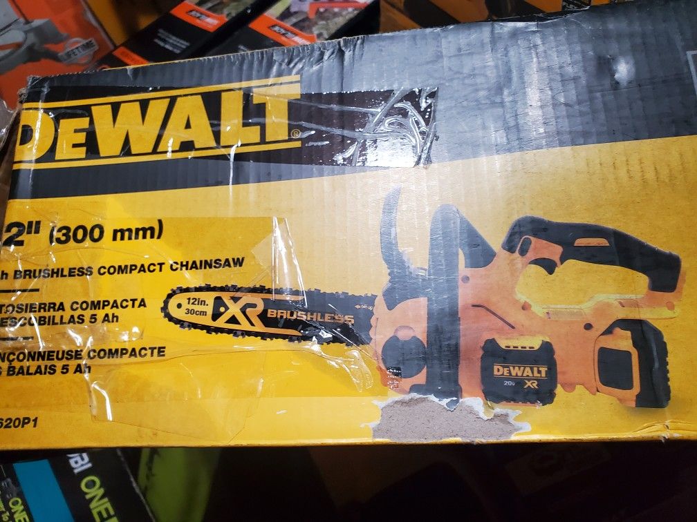 Dewalt 20v 12in Chainsaw