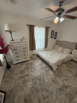 Plants Queen Bed Lamps