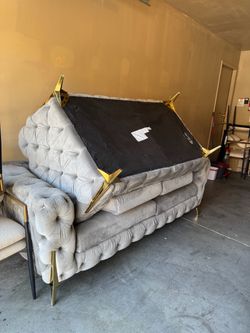 2 modern couch set