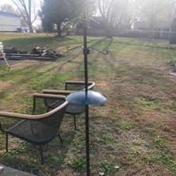 4 Arm Bird Feeder with Squirrel Guard