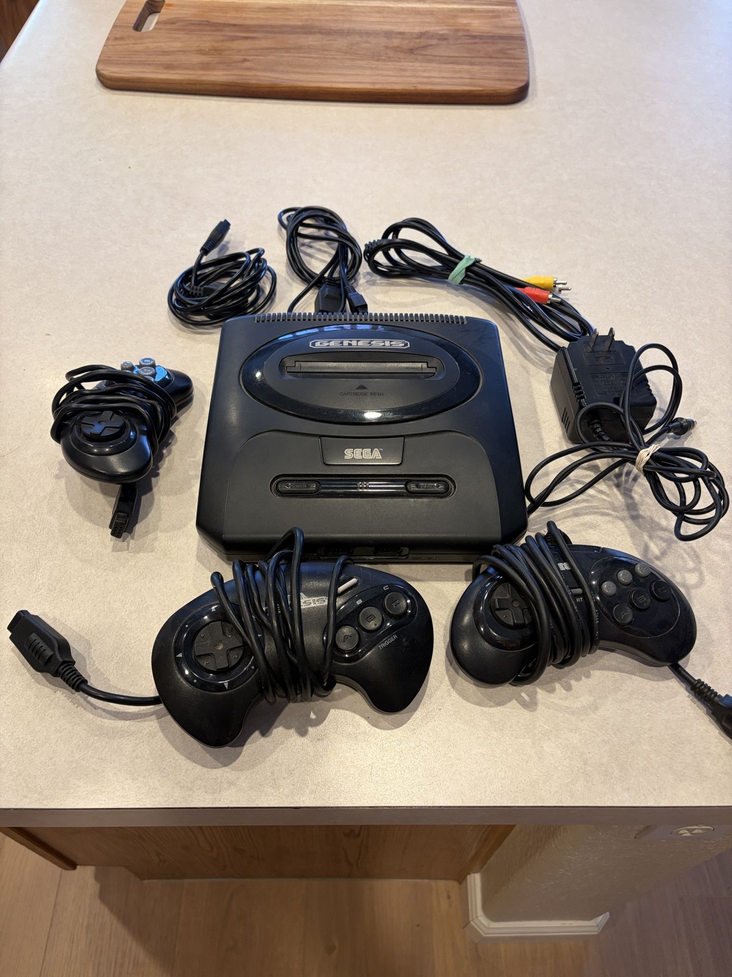Sega Genesis (Model 2) & Games