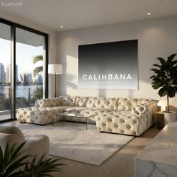 New tufted sofa couch