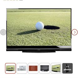 FREE 82” Mitsubishi DLP Rear Projection TV