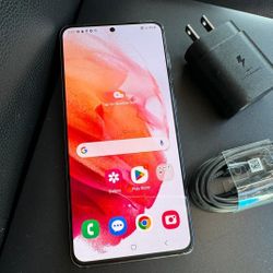 Samsung Galaxy S21 , 128GB , Unlocked  for all Company Carrier ,  Excellent Condition Like New 