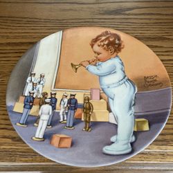 Bessie pea’s plate name taps with a box