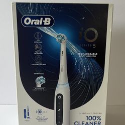 Oral-B iO Series 5 Rechargeable Toothbrush (White)