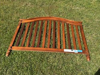 Full Size Wooden Headboard – Cherry Finish