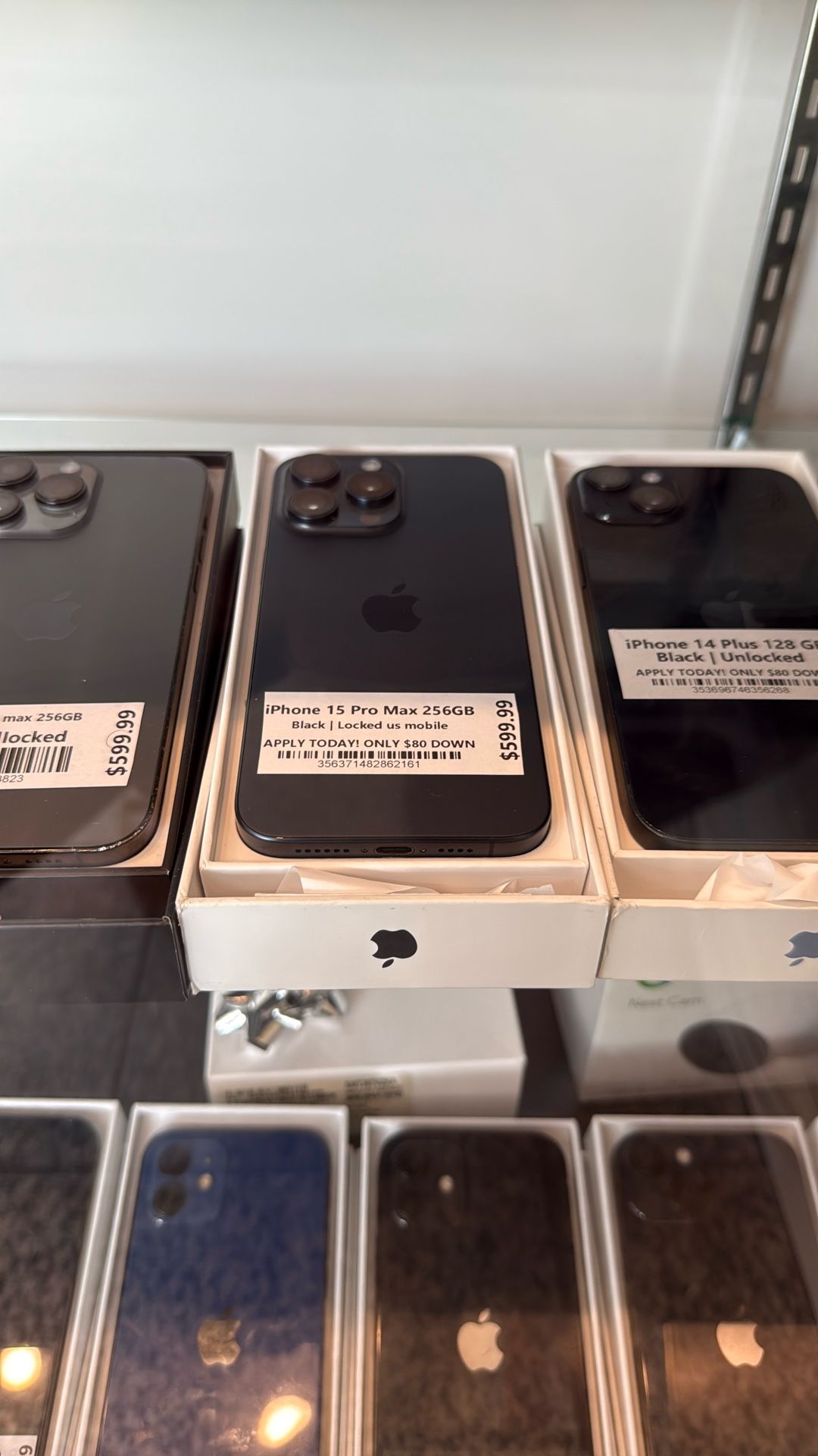 Apple iPhone 15 Pro Max-256GB T Mobile Unlocked for All Carrier Pro With Tmobile 11 Gen 12 Mobile ATT Max 15 Verizon Straight 13 Metro 16 spectrum
