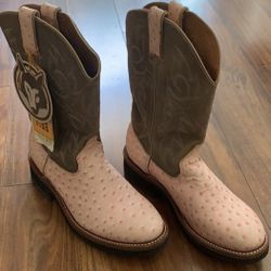 Size 9 Road Wolf Roper Cowboy Boots