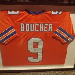 Framed Adam Sandler Autographed Jersey