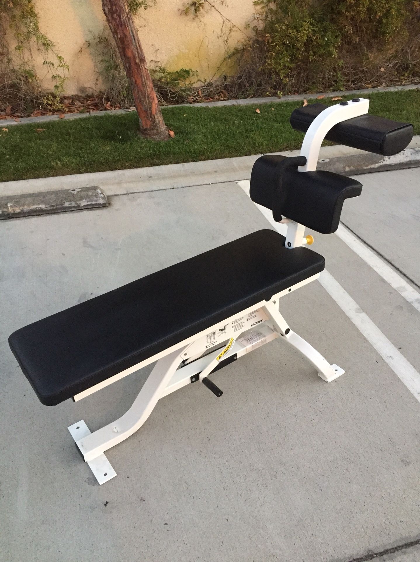 Cybex bent leg abdominal board hot sale