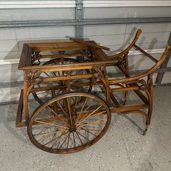 Art Nouveau Serveerwagen MEDEA (Chariot de Service)