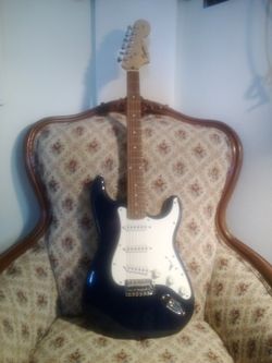 Blue Fender Squier Strat