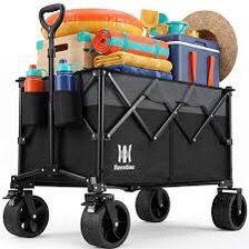 Navatiee 330Lbs Collapsible Folding Wagon,