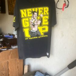 John Cena  never give up Shirt