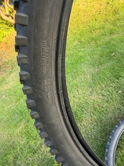 2 road bike tires 26x1.95 & 26x2.10