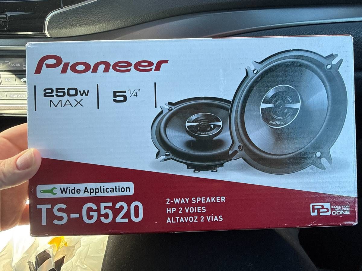 New Pioneer Speakers 5 1/4”