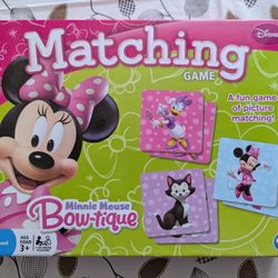 Minnie Mouse Matching Game 