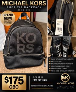 Michael Kors Rhea Zip Medium Backpack