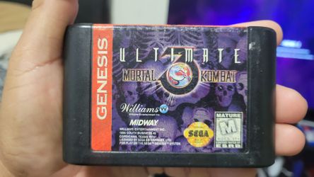 Sega genesis ultimate mortal kombat 3
