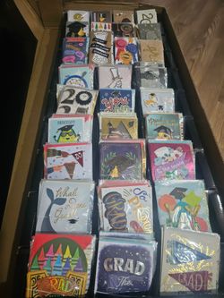 250 Graduation Greeting Cards with Retail Display