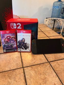 Nintendo switch 2 with Games