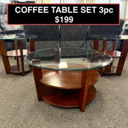 STORE CLOSING !!! Coffee Table Set 3pcs 