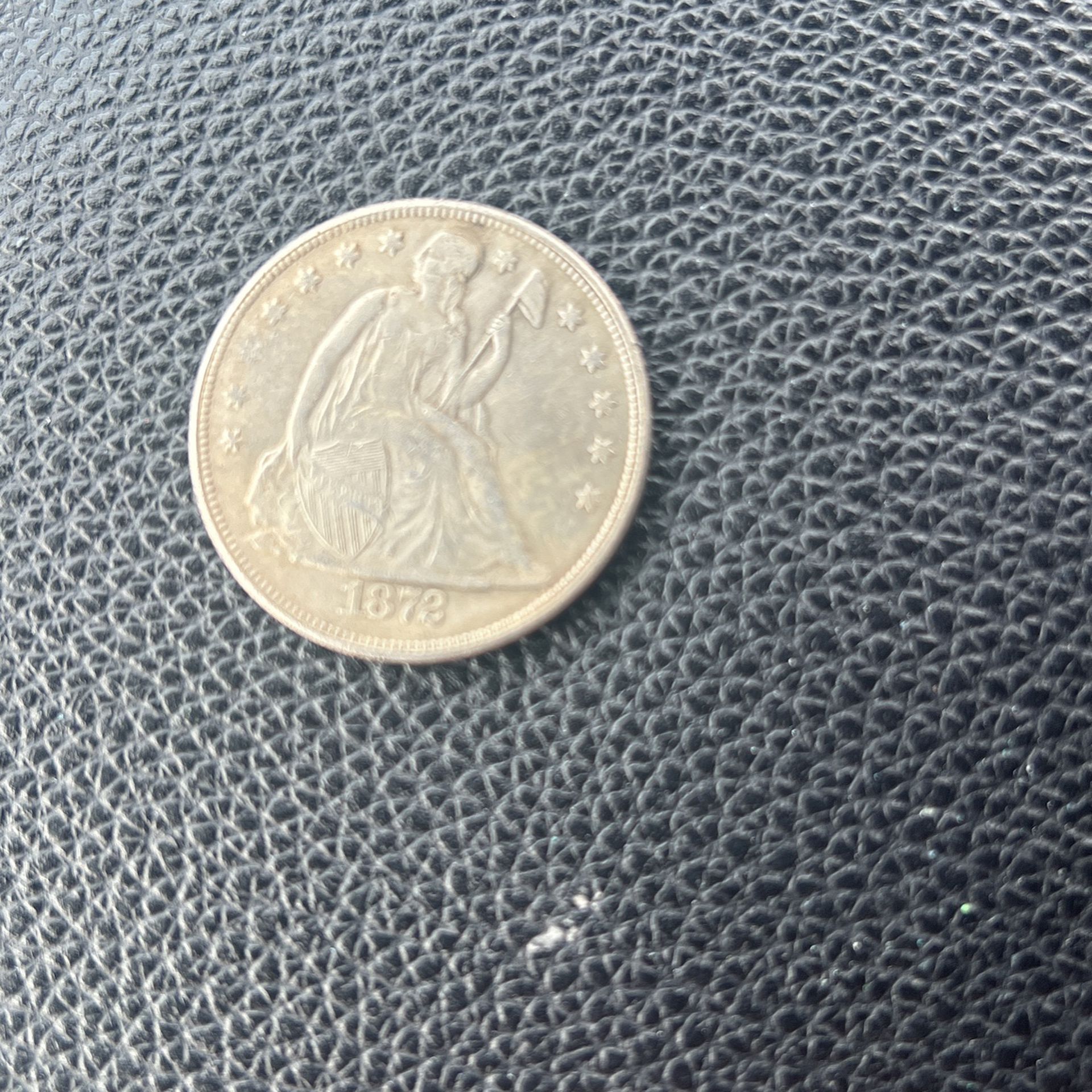 1872 Silver Dollar 