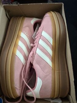 Adidas Gazelle Pink Suede Sneakers