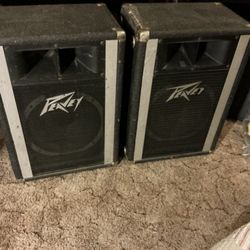 Used Peavey Model 112H 150 Watt 2-Way 8 Ohm 1x12" Speaker Pair