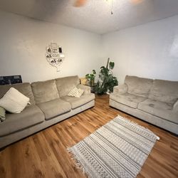 Brown Pair Of Couch’s 