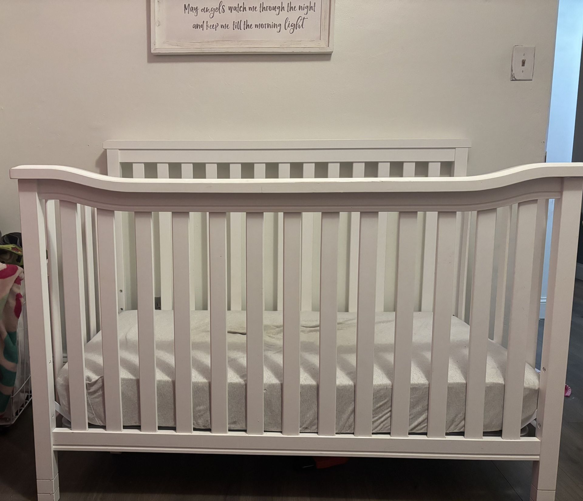 Crib And Changing Table