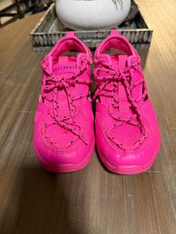 Skechers Hot Pink Street Muno Sneakers Size 8