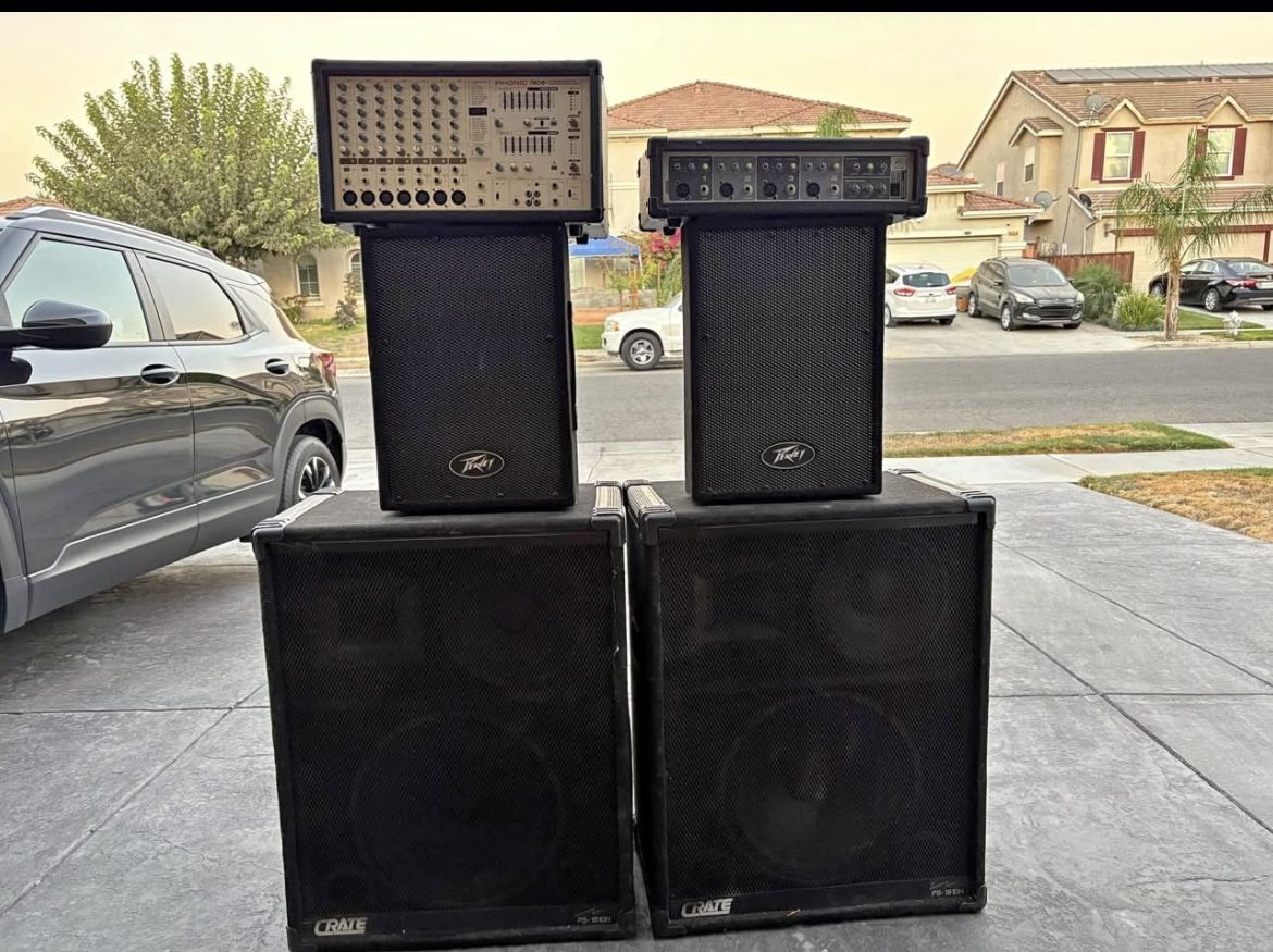 Dj/band Speakers