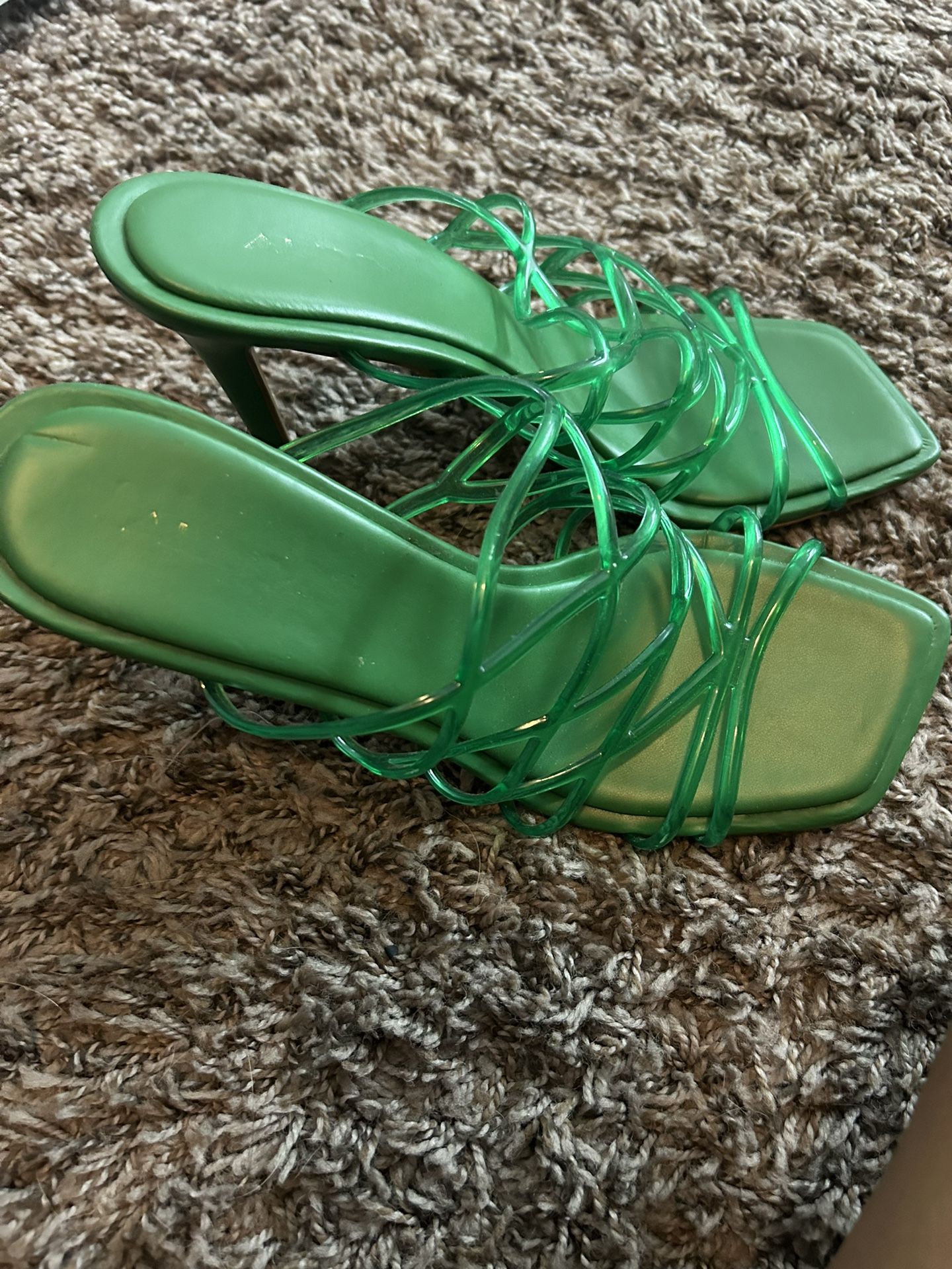 Green Aldo Heels