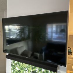 TCL 49” 5-Series 4K Roku TV + Sanus Wall Mount – $200 (Excellent Condition)