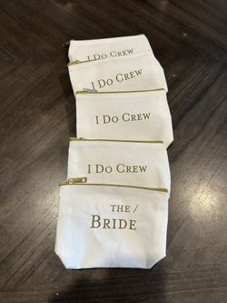 Bridal Party Make Up Bags