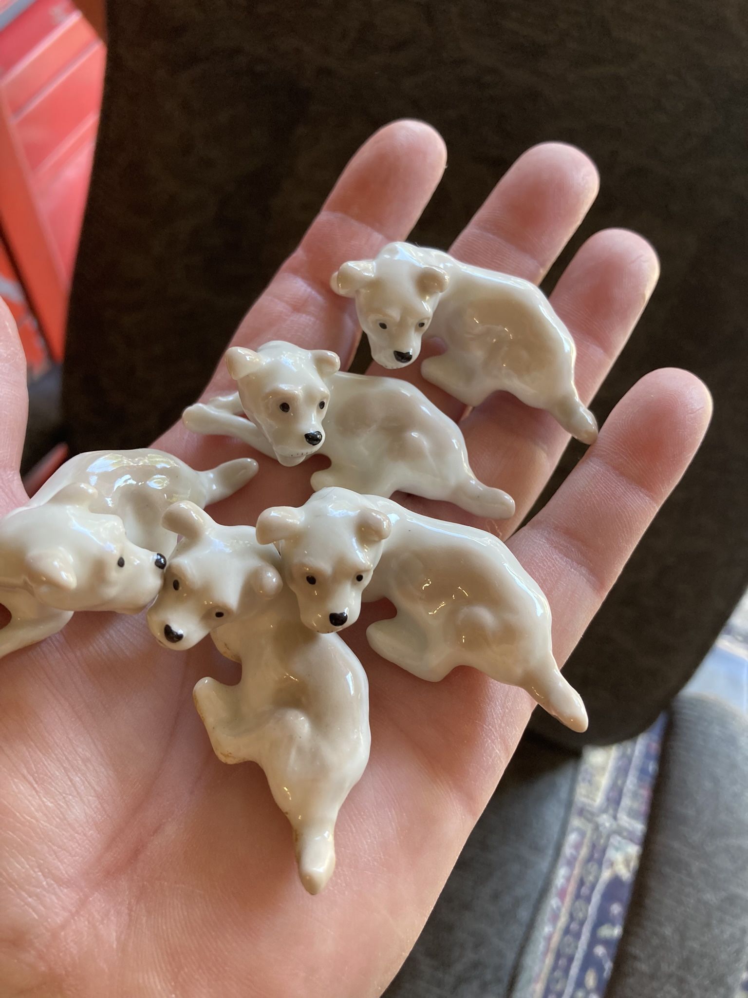 Porcelain Dog Lot 5