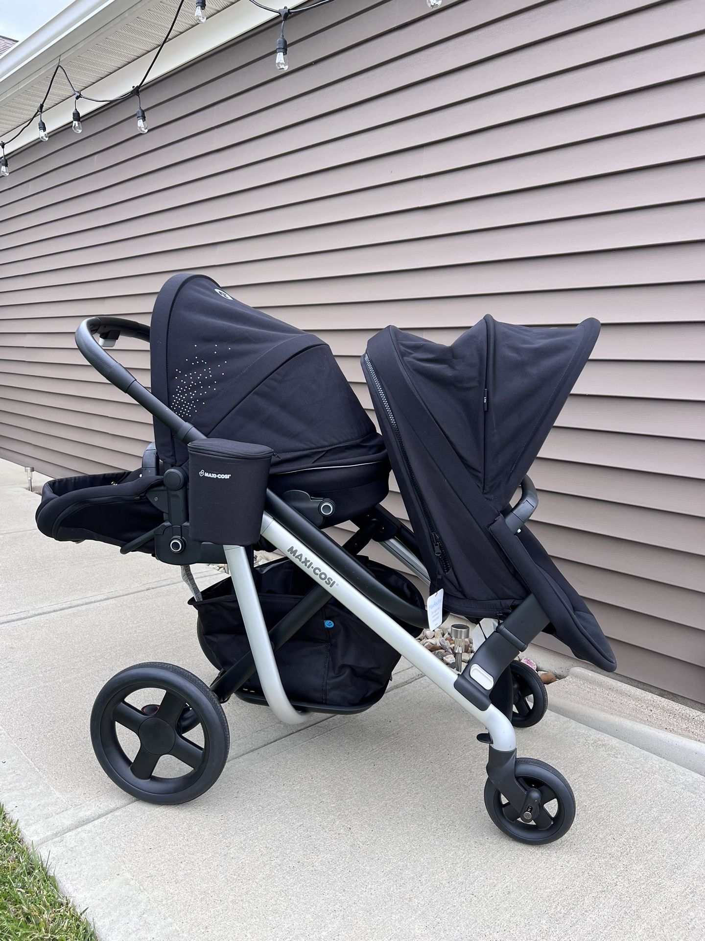 Maxi Cosi Lila Doble Stroller + Car seat